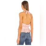 Majorelle  Theodore Top Light Pink Halter Tank Top Ruffle Size Medium Photo 1