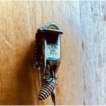 800 Sterling Silver‎ Charm Pendant Movable Cuckoo Clock Vintage European Photo 7