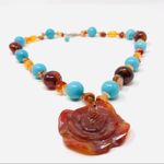 Sterling Silver 104.9g , carnelian, gemstones Photo 3