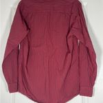 Wrangler Jeans Men’s Small 100% Cotton Red/Blue Plaid Button Down Shirt Photo 2