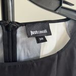 Just Cavalli NWOT  Italy Silk Twill Floral, Spot & Stripe Tunic Dress 38 IT Photo 3