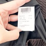 Piazza Sempione Side Snap Button Wool Blend Wrap Jacket in Brown Black Photo 5