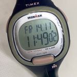 Timex  Ironman 10 lap women digital watch 34mm case quartz blue pink running Photo 1