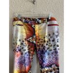 Tesoro Moda Large Fly Zipper‎ Flare Bell Bottoms Whimsical Rare Unique Colorful Size XL Photo 2