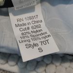 Sunsets Black Cream Swimsuit Bikini Tankini Top Tropical Size Small NWT #5018 Photo 4