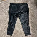 Kut From The Kloth NWOT Coated Leather Black Jeans Photo 3
