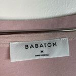 Aritzia Aritiza‎ Babaton Blush Pink V Neckline Long Sleeve Top Photo 4