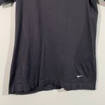 Nike  Women's Black Fitdry Fitted Athletic Short Sleeve Top Size M Photo 2