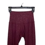 Beyond Yoga Alloy Ombre Legging red w silver speckle leggings size XS Womens Photo 1