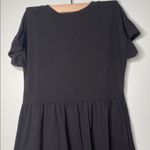 Lulu's Black Mini Dress with Ruffle Sleeves Size M Photo 7