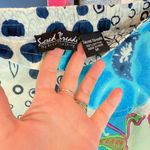 Sacred Threads  Vibrant Blue and Green Maxi Skirt size Medium Photo 2