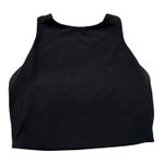 Athleta black Conscious Crop D-DD+ racerback tank top size L Photo 0