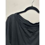 J. Jill pima cotton shirt size XL black 3/4 sleeve neutral classic Photo 1