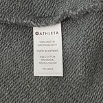 Athleta  Dress Womens XS Gray Studio Cinch‎ Sweatshirt Basic Neutral Minimalist Photo 5