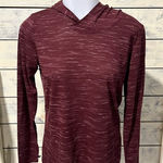 Nike Women's Maroon Hooded Top Size Small Photo 0