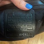 Coach 7423 Black Twill and Leather Mercer Shoulder Bag Photo 8