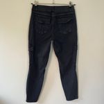 Spanx Stretch Twill Utility High Rise Cargo Ankle Pants Charcoal Gray XL Petite Photo 6