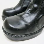 No Boundaries Vintage 90s  Black Chunky Heeled Boots - Erin Photo 6
