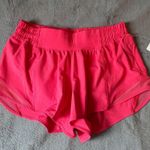 Lululemon  Hotty Hot Low-Rise Lined Short 2.5" Glaze Pink Size 6 Photo 1