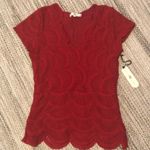 Nightcap  Red Lace Top Photo 3