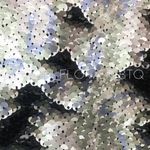 Free People  Camouflage Sequin Mini Skirt Photo 3