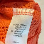 Venus Sheer Botanical Print Wide Leg Pants Women’s XL Beach Cover Up Coral Vacay Photo 4