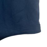 Democracy highrise elasticated waistband side pockets navy women light shorts M Photo 3