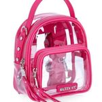 Steve Madden Pink Clear Backpack Photo 0