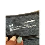 Under Armour  Gray Short Sleeve Key Hole Back Loose Athletic T-Shirt Women Sz XL Photo 7