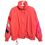 Obermeyer Sport Vintage 80’s 90’s S.K.I. Puffer Jacket bright orange retro Photo 0
