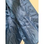 Susan Graver  Women’s Jacket Water Resistant Zip-Front Grommet Trim Blue Size M Photo 11