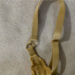 Aerie  Yellow Lace Bralette with Adjustable Straps Wireless Bra Triangle Bra Boho Photo 3