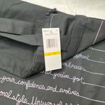 Democracy Black Canvas Cotton Tote Bag Photo 4