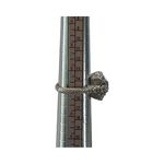 Judith Ripka  925 Sterling Silver CZ Floral Ring Size 7 EUC Photo 9