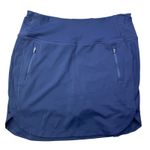 Athleta Fairway Golf Skort Women's Size Large Blue 18" Pocket Activewear Photo 0