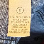 Refuge  Premium Size 11 Dark Blue Wash Jeans Lo Rise w/5 Pockets & Belt Loops Photo 13