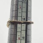 Pura Vida Gold Tone & White Enamel Wave Ring (8) Gold Photo 7