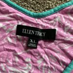 Ellen Tracy  Pink & Teal Sleepwear Dress SIZE XL Photo 1