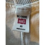 RE/DONE Hanes Tank Top Women XS White Cotton Ribbed Knit Streetwear Athleisure Photo 7