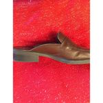 Naturalizer  Mules Leather Slip On 1.5" Heel Chrisler Size 8.5 Womens Brown Photo 8