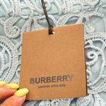 Burberry NWT  High waist lace embroidered mid skirt Photo 7