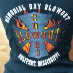 Vintage American Biker Size XLarge Ladies Ribbed Tank Top w/Memorial Day… Black Photo 3