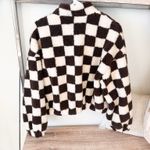 SheIn Checker print zip up jacket Photo 1