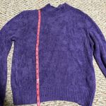Aritzia  Wilfred Corteta Lightweight Mock Neck Sweater Purple- Size Medium Photo 9