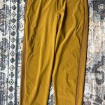Athleta  Brooklyn Ankle Pants Brass Yellow Mid Rise Pockets Photo 0