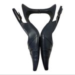 East 5th women’s sling back pumps size 9M, blue Photo 3