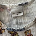 Teddy Fresh  Multicolor Ribbed Teddy Bear Top Size XL Photo 1