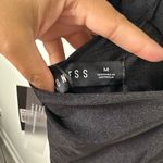 LIONESS  Black The Claudia Asymmetrical Dress Sz M Party Date Photo 7