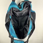 C9 Champion Yoga Duffel Travel Sports Gym Bag Blue Print Black Trim 18” Carryall Photo 6