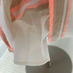 Vineyard Vines  Striped V Neck Ruffle Sleeve Smocked Dress Photo 8